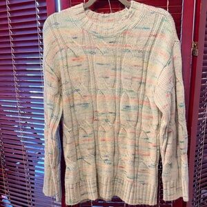 Multicolor Cable Knit American Eagle Women's Sweater size XS/TP